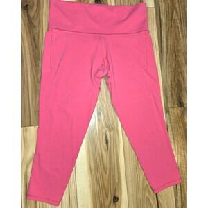Athleta Salutation Stash Pocket II 7/8 Tight Leggings Womens Pink‎ Size 1X Crop